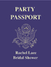 passport party invitation