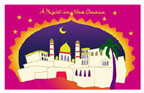 Arabian Nights Invitation