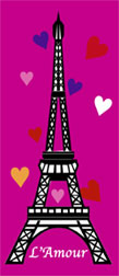 French Valentine Card