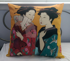 Geisha Secrets Pillow